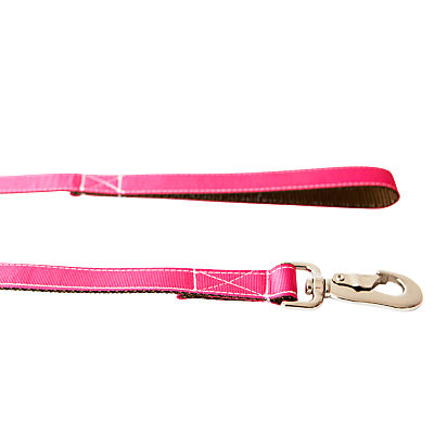 Purplebone Solid Colour Dog Lead Pink Purplebone Solid Colour Dog Lead Pink